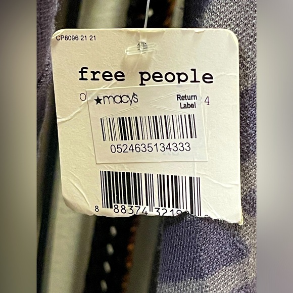 Free People bauhaus swit maxi side slit sweater dress size XS NWT - Picture 12 of 13